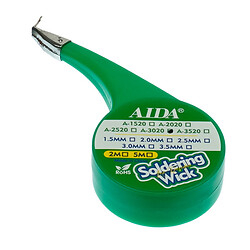 Очиститель припоя Aida A-3020, 3 мм.