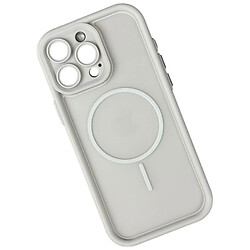 Чехол (накладка) Apple iPhone 15 Pro, Clear Shock Thin, MagSafe, Серый