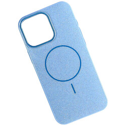 Чехол (накладка) Apple iPhone 16, Color Glitter, MagSafe, Голубой