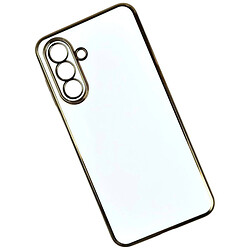 Чехол (накладка) Samsung A075 Galaxy A07, Golden Line Separate Camera, Белый