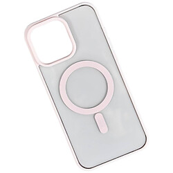 Чехол (накладка) Apple iPhone 12 / iPhone 12 Pro, Cristal Case Guard, MagSafe, Розовый