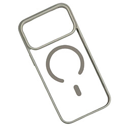 Чохол (накладка) Apple iPhone 17 Pro, Cristal Case Guard, MagSafe, Сірий