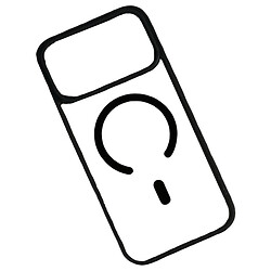 Чехол (накладка) Apple iPhone 17 Pro, Cristal Case Guard, MagSafe, Черный