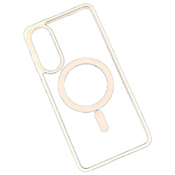 Чохол (накладка) Samsung Galaxy S25 Edge, Cristal Case Guard, MagSafe, Рожевий