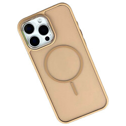 Чехол (накладка) Apple iPhone 11 Pro Max, Air Beats Matte Camera, MagSafe, Бежевый
