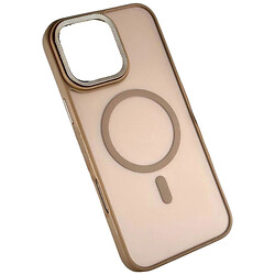 Чехол (накладка) Apple iPhone 17, Matte Corrugated, MagSafe, Бежевый