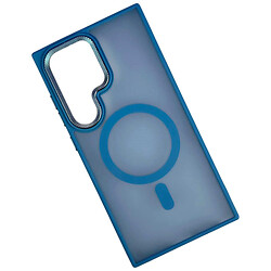 Чехол (накладка) Samsung A055 Galaxy A05, Matte Corrugated, MagSafe, Синий