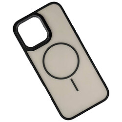 Чехол (накладка) Apple iPhone 14, Matte Corrugated Camera Thin, MagSafe, Черный