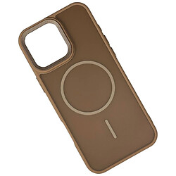 Чохол (накладка) Samsung S928 Galaxy S24 Ultra, Matte Corrugated Camera Thin, MagSafe, Dark Brown, Коричневий