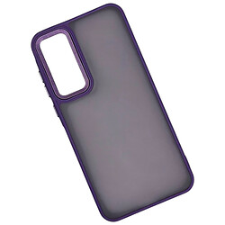 Чехол (накладка) Xiaomi Redmi 12 / Redmi 12 5G, Matte Corrugated, Фиолетовый