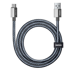 USB кабель Remax CB01 Phantom, Type-C, 1.2 м., Сірий