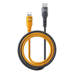 USB кабель Remax CB16 Glamorous Apple iPhone SE 2022 / iPhone 14 Pro Max / iPhone 14 Plus / iPhone 14 Pro / iPhone 14 / iPhone 13 Pro / iPhone 13 Mini / iPhone 13 / iPhone 13 Pro Max / iPhone 12 Mini / iPhone 12 Pro Max, Lightning, 1.2 м., Сірий