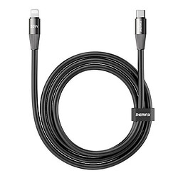 USB кабель Remax CB30 Reno Apple iPhone SE 2022 / iPhone 14 Pro Max / iPhone 14 Plus / iPhone 14 Pro / iPhone 14 / iPhone 13 Pro / iPhone 13 Mini / iPhone 13 / iPhone 13 Pro Max / iPhone 12 Mini / iPhone 12 Pro Max, Lightning, 1.2 м., Черный