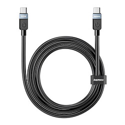 USB кабель Remax CB38 Photon, Type-C, 1.2 м., Чорний