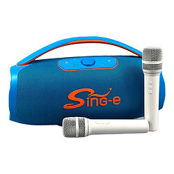 Портативная колонка Sing-e CQS-S661, Голубой
