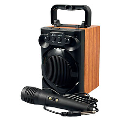 Портативна колонка Sing-e ZQS1368 Mini, Коричневий