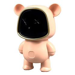 Портативная колонка X-868 Bear, Розовый