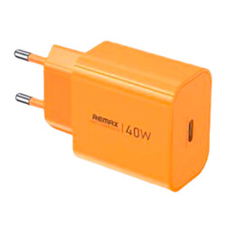 СЗУ Remax CA10 Huiying, С кабелем, Type-C, Оранжевый