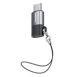 Адаптер Remax CB32 Smartlink Apple iPhone SE 2022 / iPhone 14 Pro Max / iPhone 14 Plus / iPhone 14 Pro / iPhone 14 / iPhone 13 Pro / iPhone 13 Mini / iPhone 13 / iPhone 13 Pro Max / iPhone 12 Mini / iPhone 12 Pro Max, Lightning, Type-C, Черный