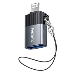 Адаптер Remax CB32 Smartlink Apple iPhone SE 2022 / iPhone 14 Pro Max / iPhone 14 Plus / iPhone 14 Pro / iPhone 14 / iPhone 13 Pro / iPhone 13 Mini / iPhone 13 / iPhone 13 Pro Max / iPhone 12 Mini / iPhone 12 Pro Max, Lightning, USB, Черный