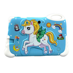 Дитячий планшет Unicorn Rainbow, Блакитний