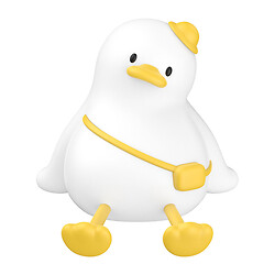 Ночник Hoco HX16 Duck, Белый