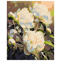 Алмазна мозаїка "Гармонія півоній", 40x50 см, Origami