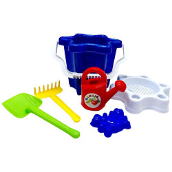 Відро "Квіточка", з лійкою і пісочним набором, Bamsic