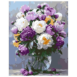 Картина по номерам "Букет пионов в вазе", 40x50 см, Origami
