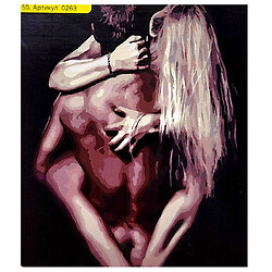 Картина по номерам "Влюбленные", 40x50 см, Оптифрост