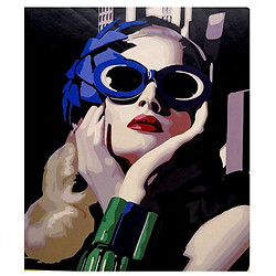 Картина за номерами "Дівчина майбутнього", 40x50 см, Оптифрост