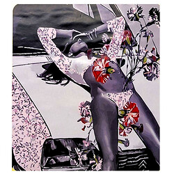 Картина по номерам "Девушка на авто", 40x50 см, Оптифрост