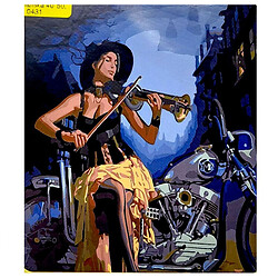 Картина за номерами "Мотоскрипалька", 40x50 см, Оптифрост