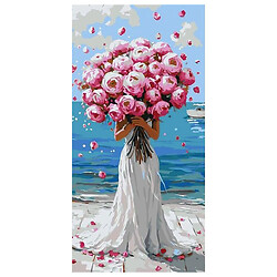 Картина по номерам "Объятия роз", 40x80 см, Origami