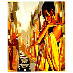 Картина по номерам "Огни большого города", 40x50 см, Оптифрост