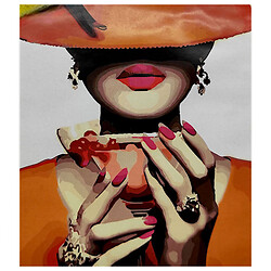 Картина за номерами "Помаранчевий коктейль", 40х50 см, Оптифрост