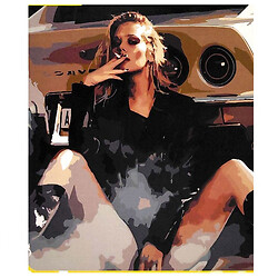 Картина за номерами "Платинова блондинка", 40x50 см, Оптифрост