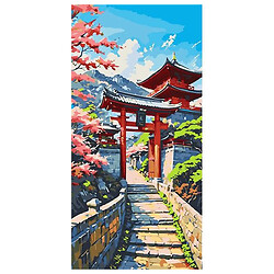 Картина по номерам "Японская весна", 40x80 см, Origami