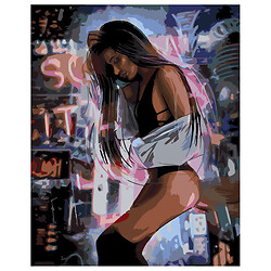 Картина по номерам "Девушка"