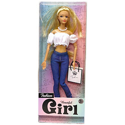 Кукла "Beautiful Girl" в стильном образе, 29см, Mic
