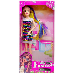 Кукла в платье с пайетками, Mic