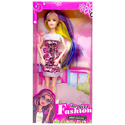 Кукла в платье с пайетками, Mic