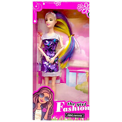 Кукла в платье с пайетками, Mic