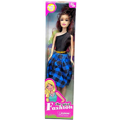 Лялька серії "Fashion Girl", клітчата спідниця, Mic