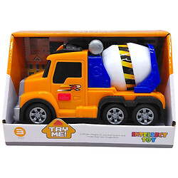 Машина на батарейках "Будтехніка", світло, звук, короб. 20x13x10см, Mic