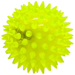 Мяч-ежик резиновый со световым эффектом, Mic