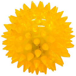 Мяч-ежик резиновый со световым эффектом, Mic