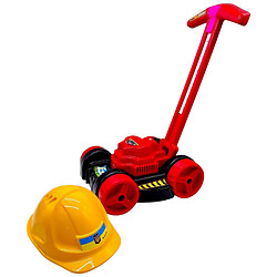 Набор детский "Газонокосилка с каской", Bamsic