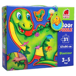 Пазл напольный "Динозавры", Roterkafer