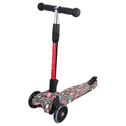 Самокат трехколесный "Череп"